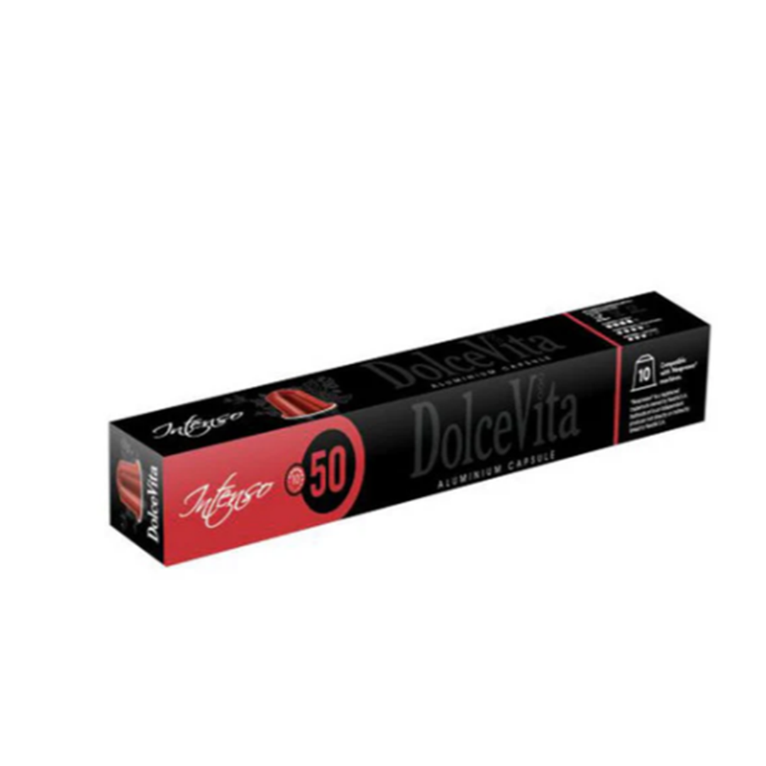 INTENSO 50% Arabica - Dolc eVita Coffee - 10 Capsules