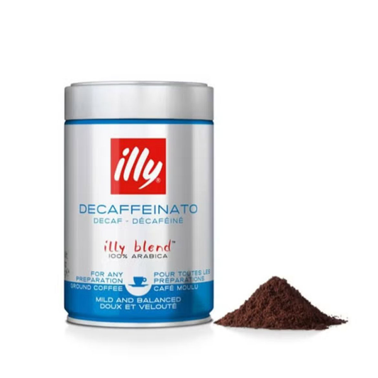 illy Classico Decaffeinated Ground Espresso Coffee 250g