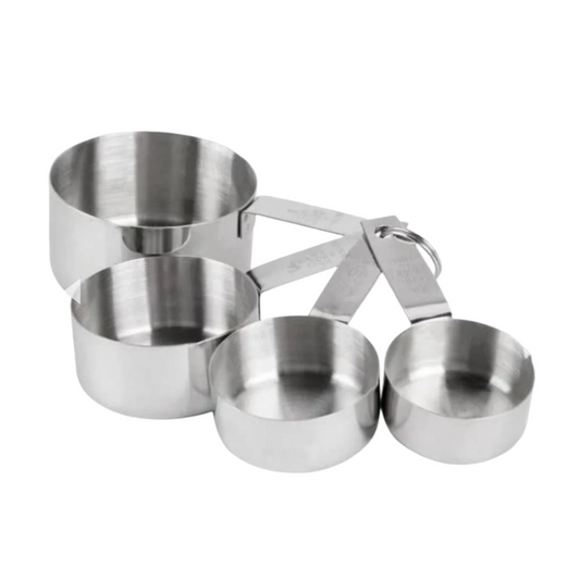 Stainless Steel Measuring Cups (4 Pieces)