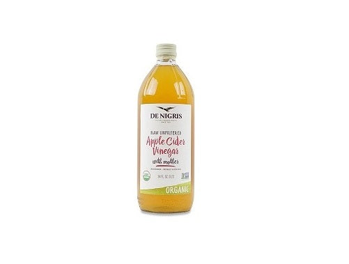 De Nigris Apple Cider Vinegar Organic Apple Raw Unfiltered 1 L