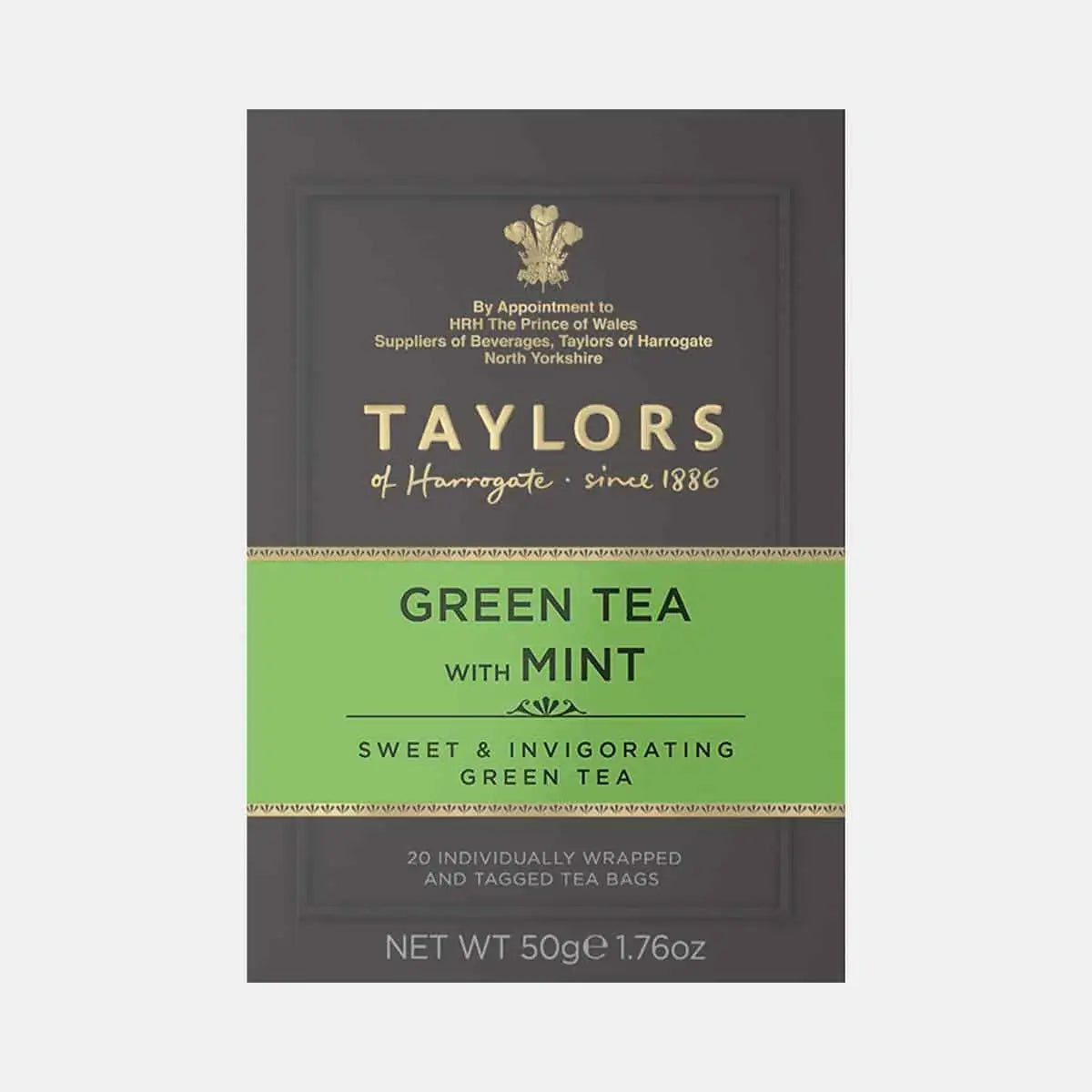 Taylors Of Harrogate Green Tea With Mint - 20 Tea Bag