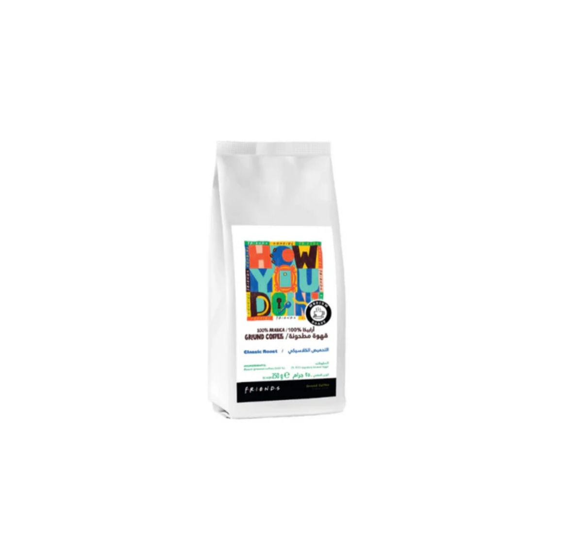 Friends Classic Ground Coffee 100% Arabica 250g