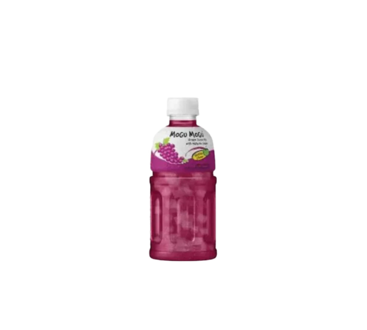 MOGU MOGU Grape Flavored Drink With Nata De Coco 320ml