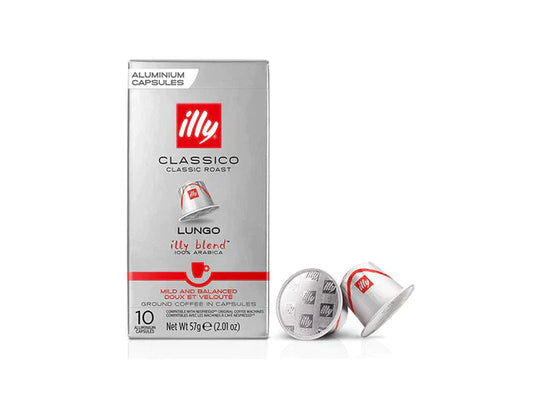 illy Lungo Classico Coffee Capsules - 10 Capsules