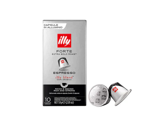 illy Espresso Forte Coffee Capsules - 10 Capsules
