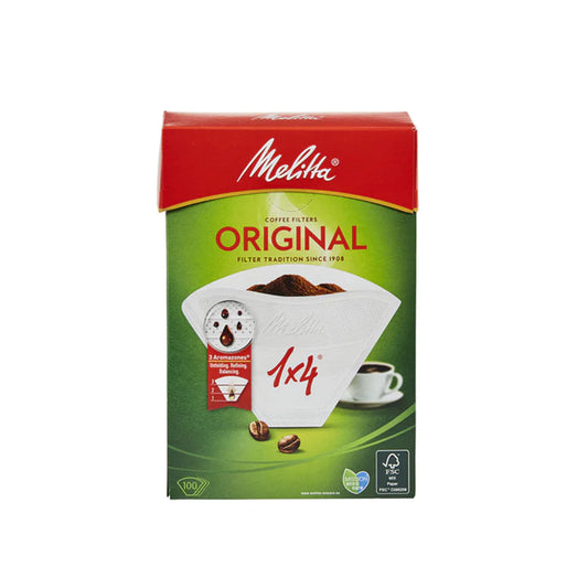 Melitta Original 1x4 White Coffee Filters