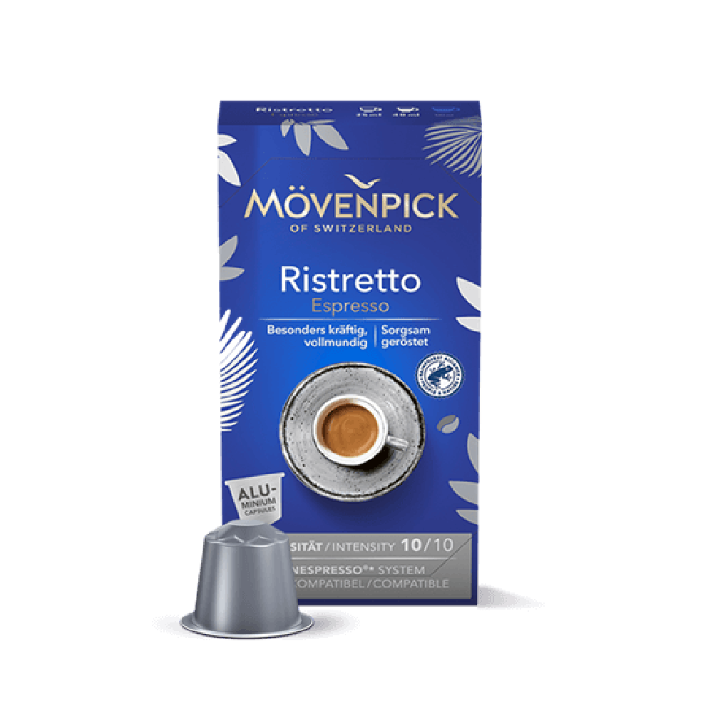 Movenpick Ristretto Espresso - 10 Capsules
