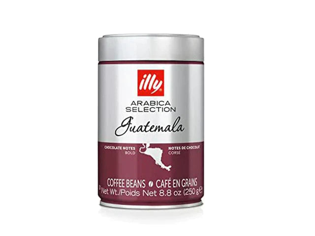 illy Arabica Selection Guatemala Whole Coffee Beans Can 250g