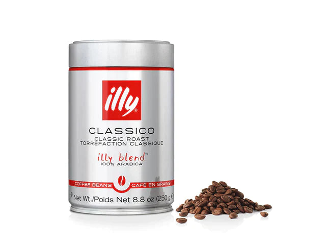 illy Classico Classic Roast Whole Coffee Beans 250g