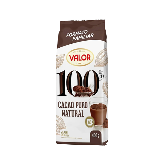 VALOR 100% Cacao Chocolate Powder 460g