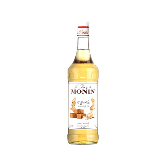 Monin Toffee Nut Syrup Glass - 1L