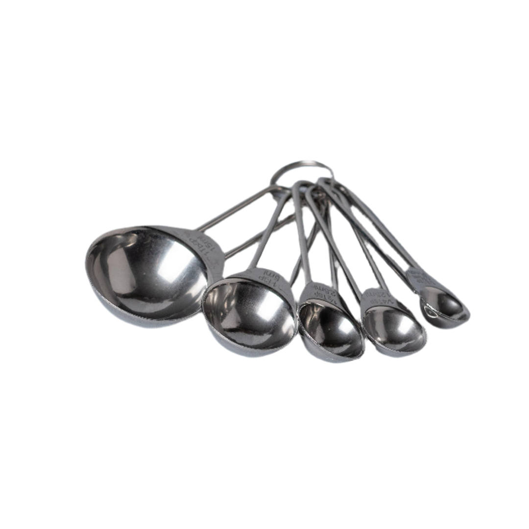 Stainless Steel Measuring Scoops (5 Pieces)