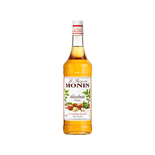 Monin Hazelnut Syrup Glass - 1L