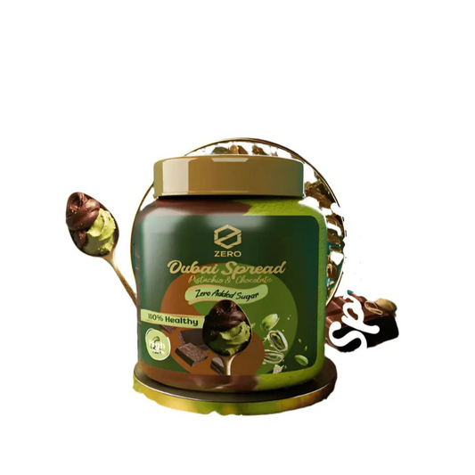 Zero Dubai Healthy Spread Pistachio & Chocolate Sugar Free 300g