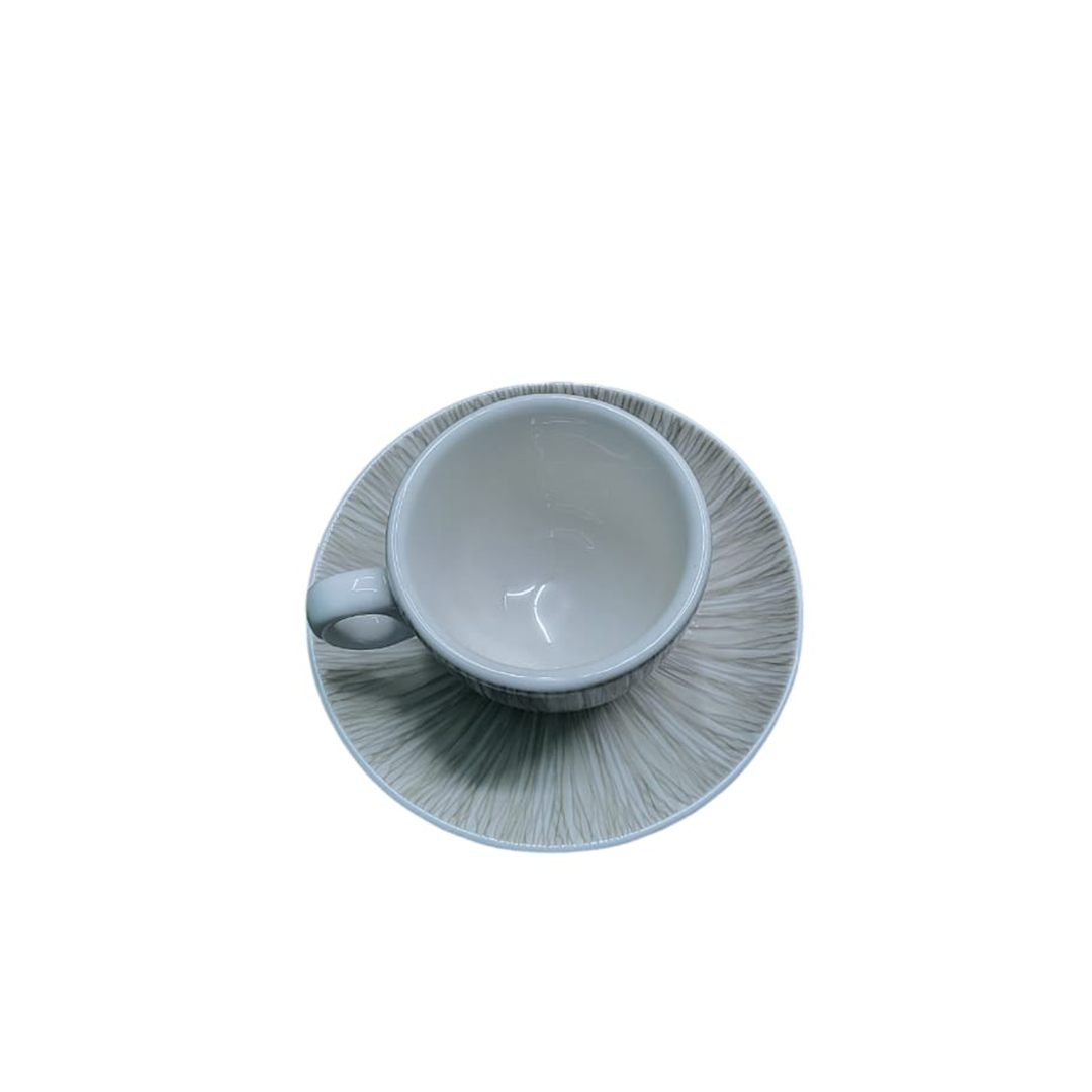 Porcelain Luna Ivory Coffee Cup