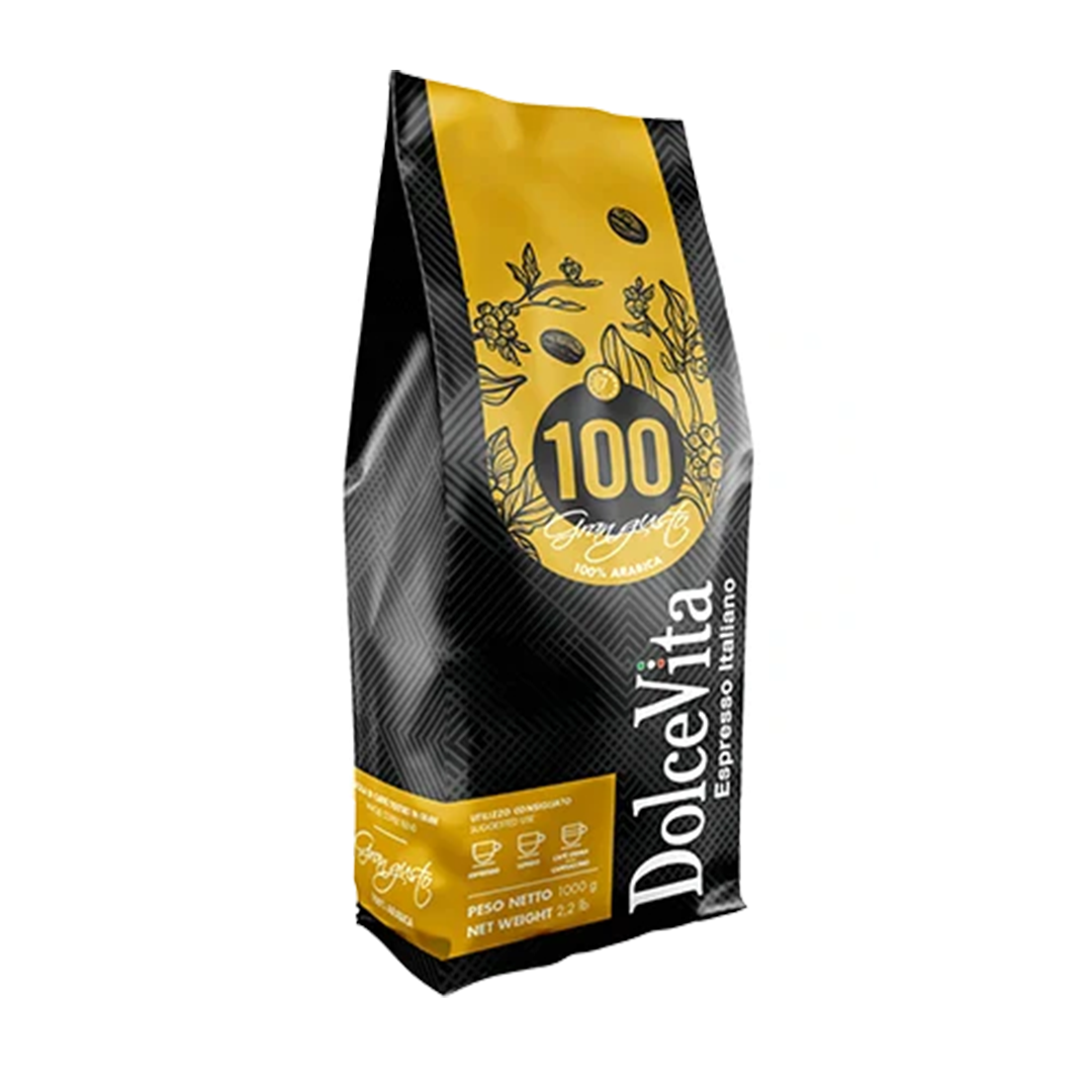 Dolce Vita Gran Gusto 100% Arabica Coffee Beans - 1Kg