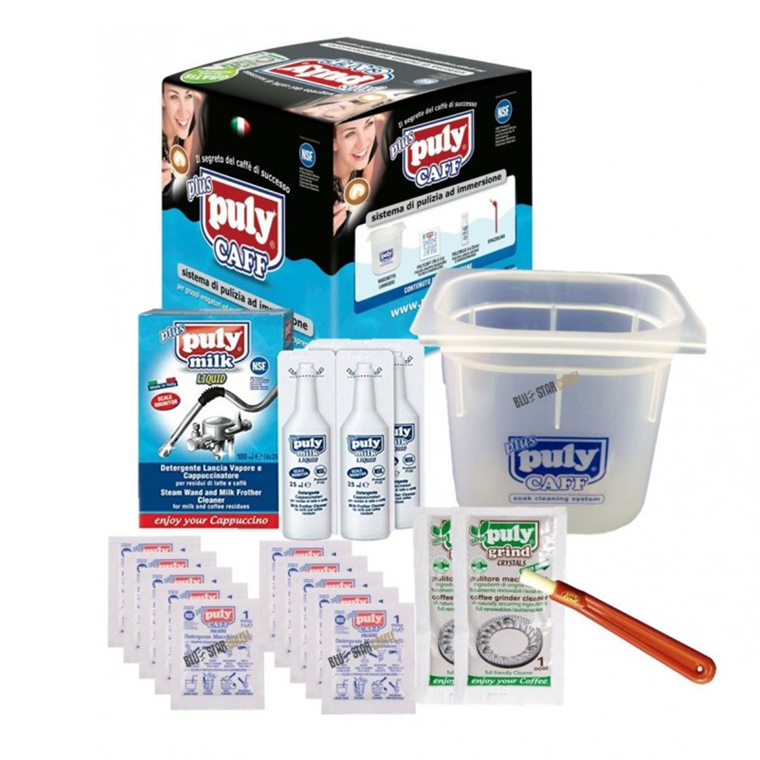 PULY CAFF SOAK CLEANING SET  