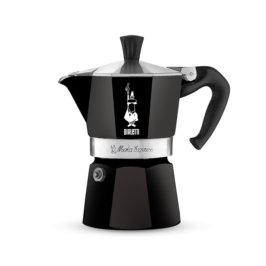 Bialetti Moka Express - Black - 6 Cups