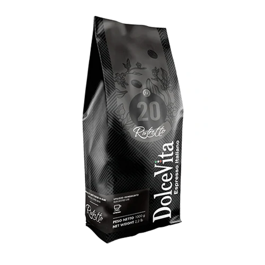 Dolce Vita Ristretto 20% Arabica Coffee Beans - 1Kg