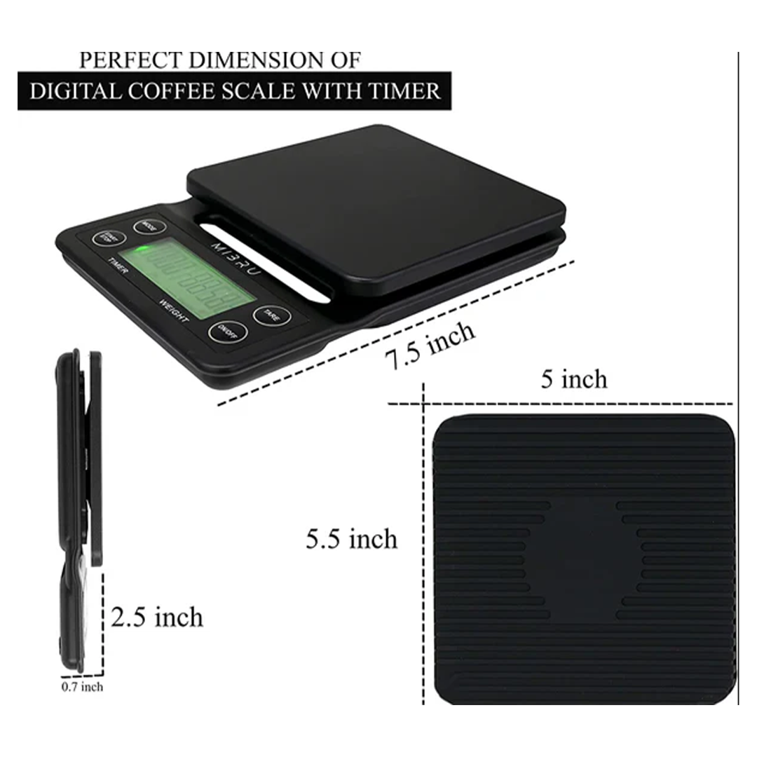 EDO Digital Scale With Timer