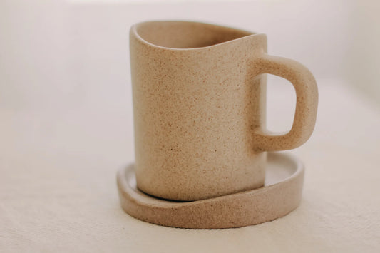 UNIKA espresso Cup with Underline - Sandy