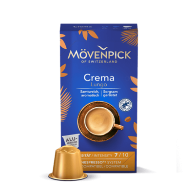 Movenpick Crema Lungo - 10 Capsules