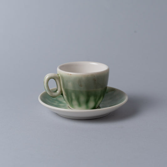 Porcelain Luna Onany Glaze Coffee Cup With Underline