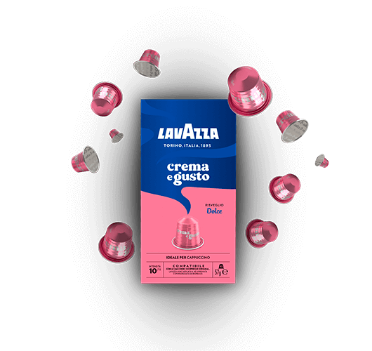 Lavazza Crema e Gusto Dolce - 10 Capsules