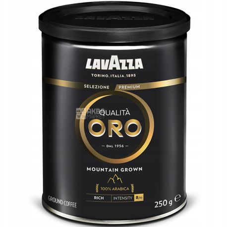 Lavazza Qualità ORO Mountain Grown Ground Coffee Tin 250 gm