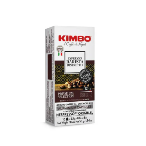 Kimbo Espresso Barista Ristretto Coffee Capsules - 10 Capsules " ALUMINIUM CAPSULES"