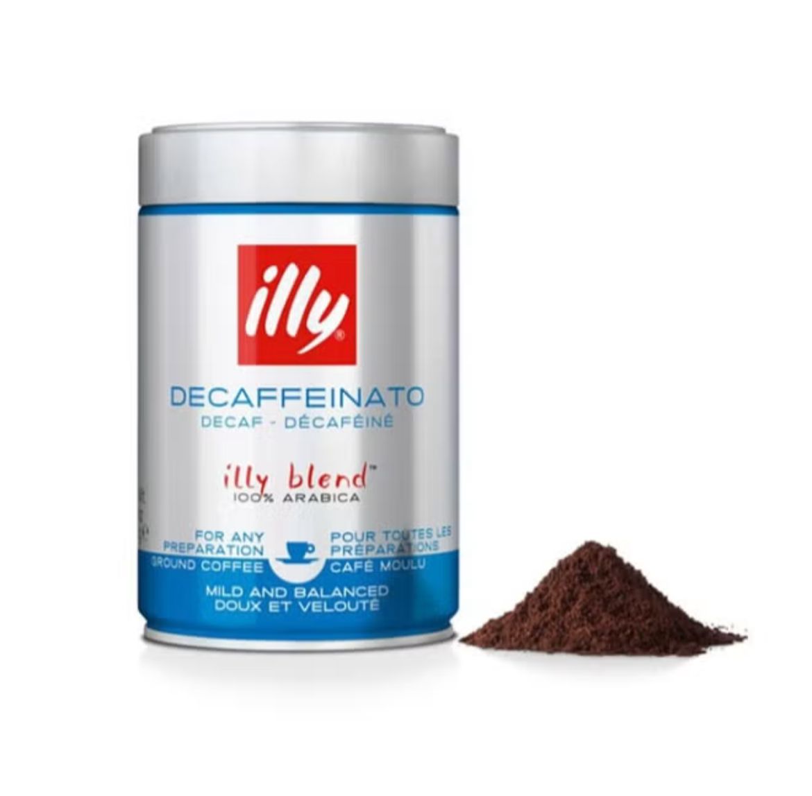 illy Classico Decaffeinated Ground Espresso Coffee 250g