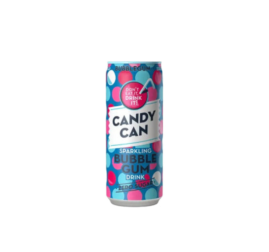 Candy Can Sparkling Bubble Gum Drink 330ml