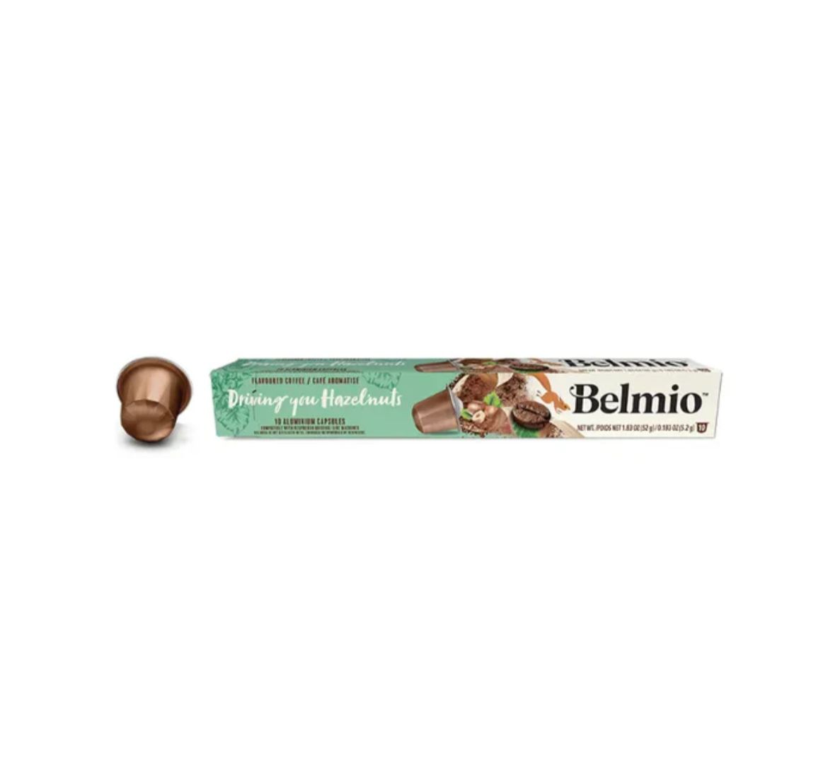 Belmio Driving you Hazel'nuts Coffee Capsules - 10 Capsules