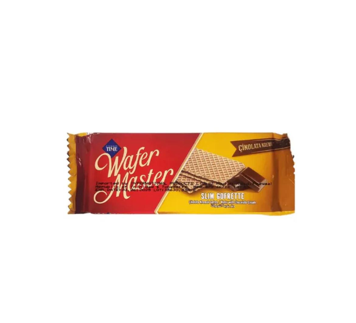 Cizmeci Time Wafer Master Slim Gofrette Chocolate Cream 20g