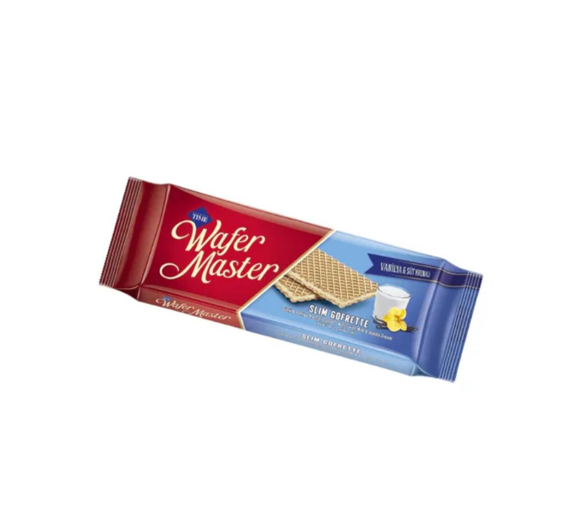 Cizmeci Time Wafer Master Slim Gofrette Milk&Vanilla Cream 20g