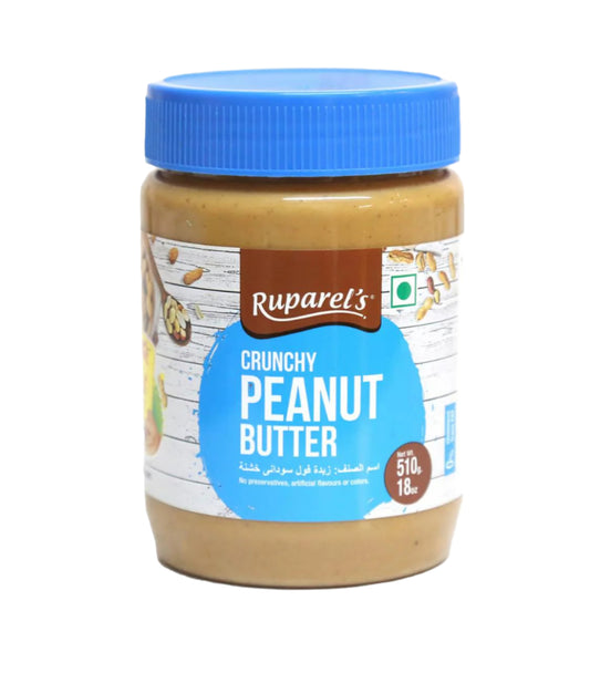 Ruparel's Crunchy Peanut Butter - 510g