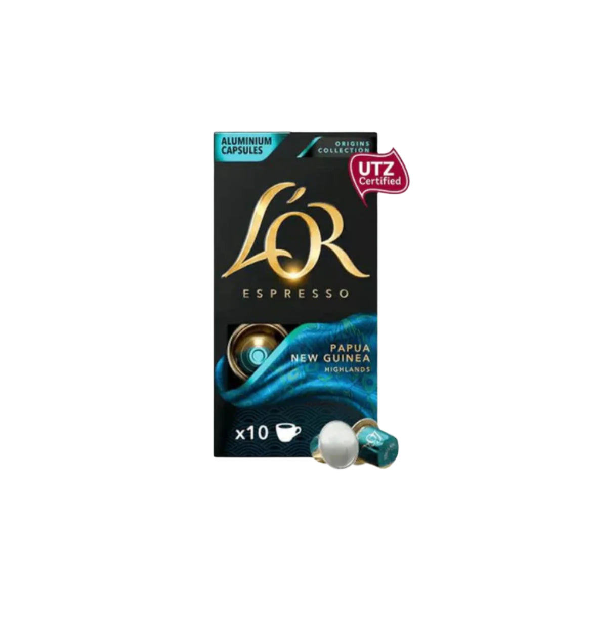 L'or Papua New Guinea Coffee Capsules - 10 Capsules
