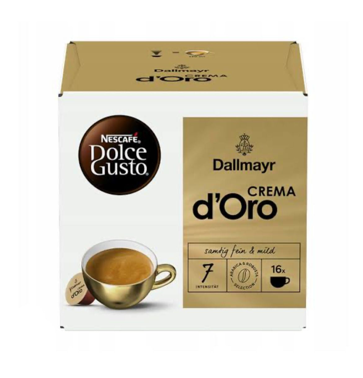 Nescafe Dolce Gusto Dallmayr Crema d'Oro 16 Capsules
