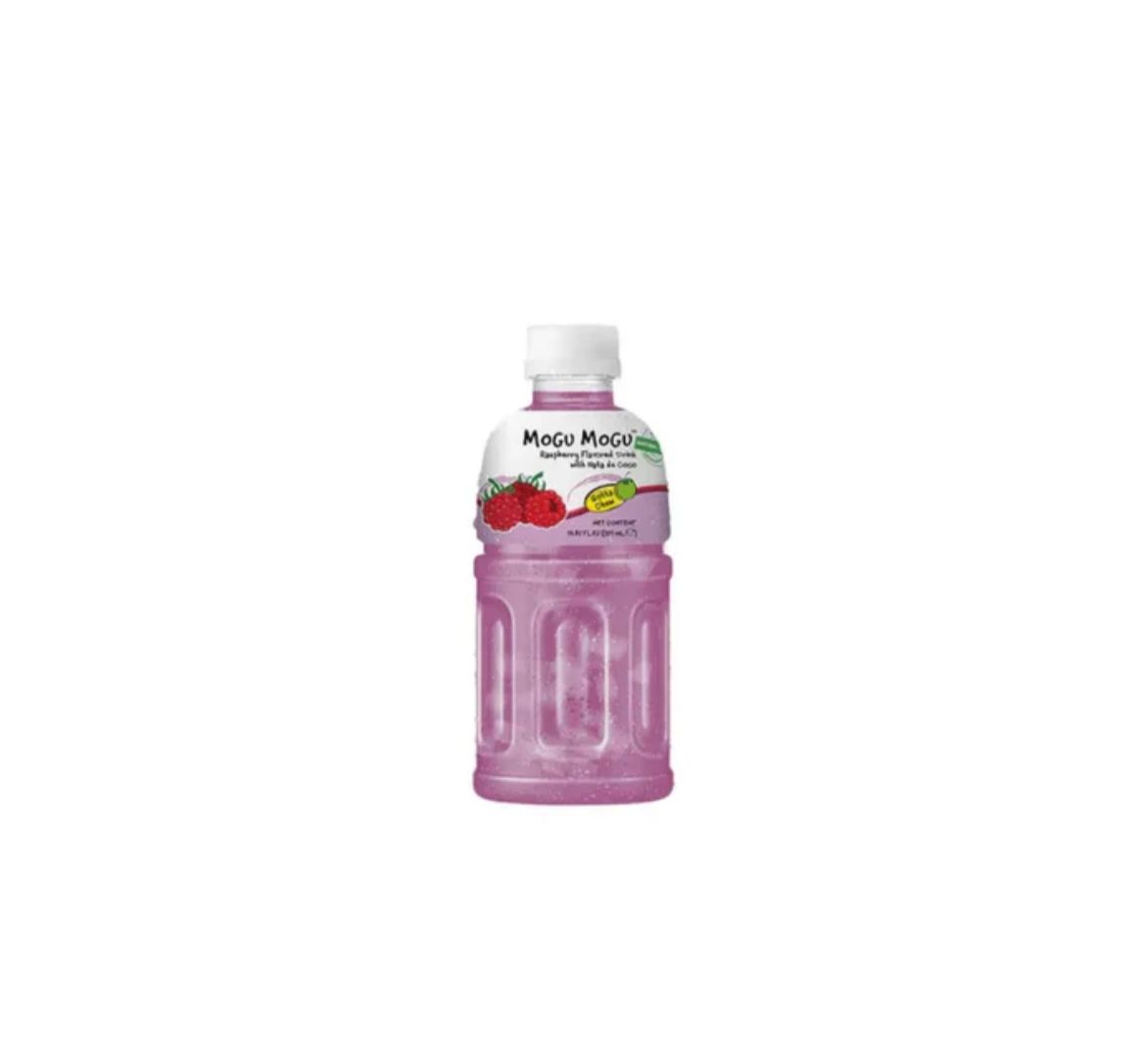 MOGU MOGU Raspberry Flavored Drink With Nata De Coco 320ml