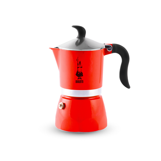 Bialetti Moka Pot 3 Cups Espresso maker - Fiammetta Red