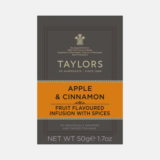 Taylors Of Harrogate Apple & Cinnamon Infusion Tea - 20 Tea Bag's