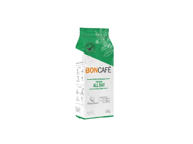 Boncafé All Day Classic Blend Whole Beans Coffee 250g