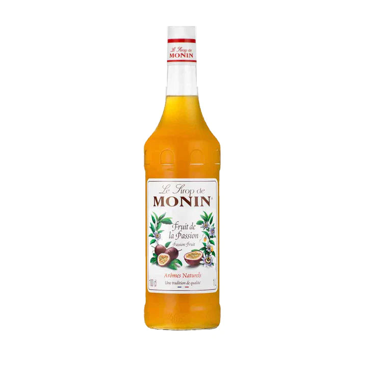 Monin Passion Fruit Syrup Glass - 1L